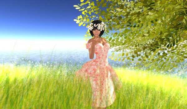 Фэнтези девушки природа лето