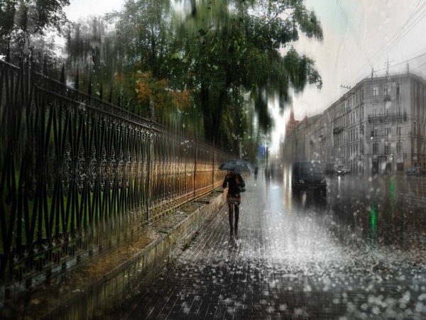 Поздняя слякотная осень