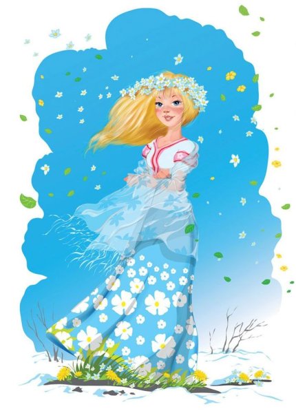 Весна красна рисунок