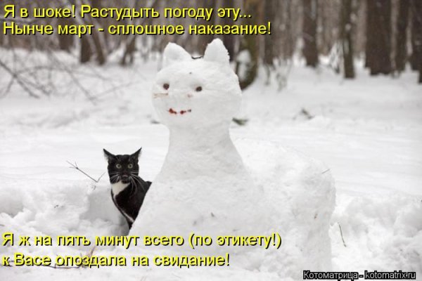 Приколы про зиму и весну