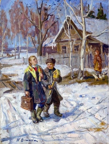 Старинные открытки с 8 марта