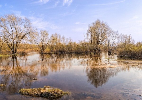Половодье, разлив реки