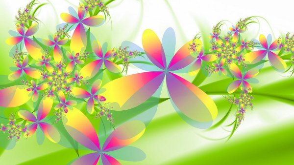 Весенние узоры