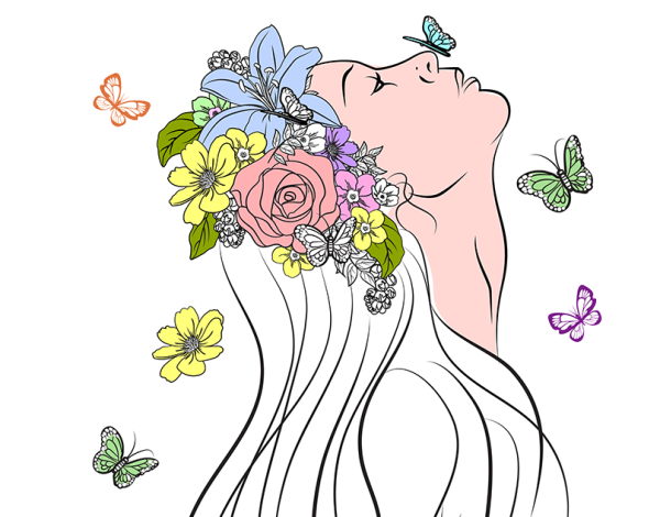 Женщина рисунок