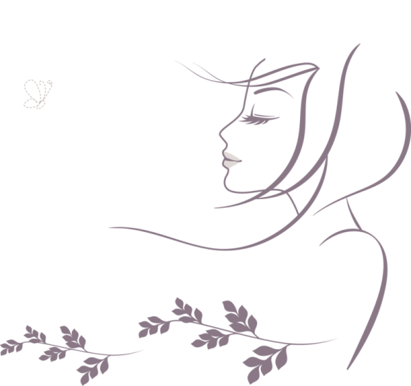 Картина девушка с цветами