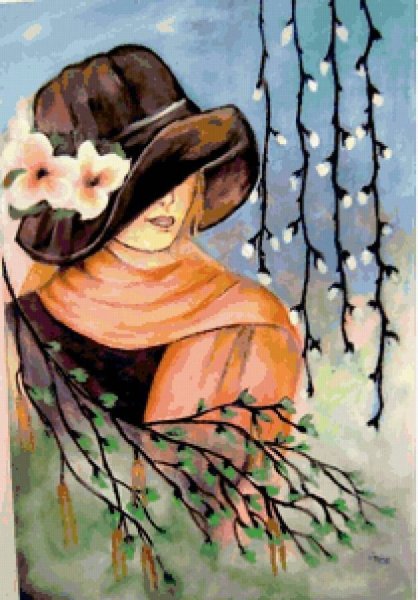 Женщина лето