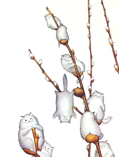 Весна карикатура