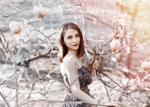 Ранняя Весна девушка