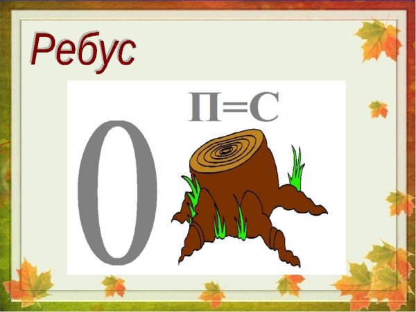 Ребусы про растения с ответами в картинках