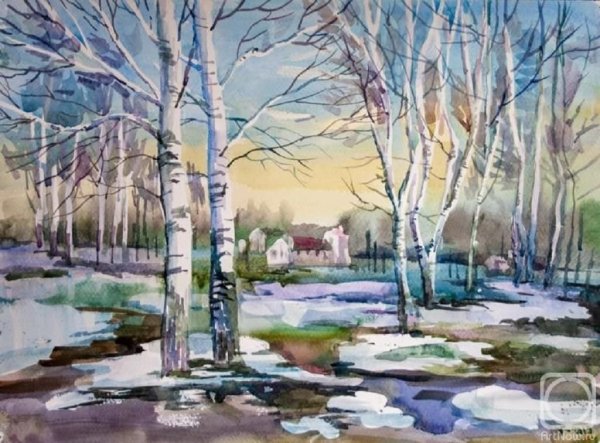 Рисунок на весеннюю тему