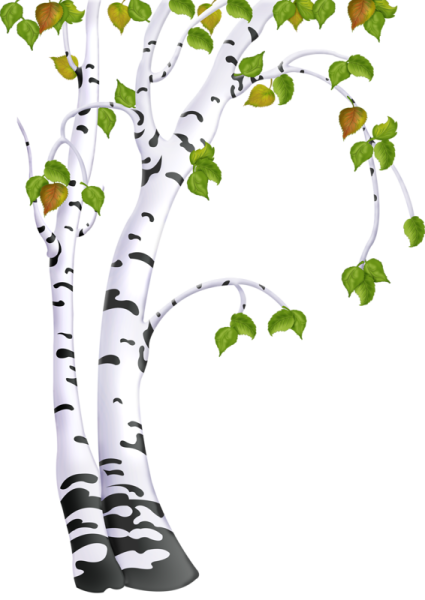 Плакат вырубной деревья