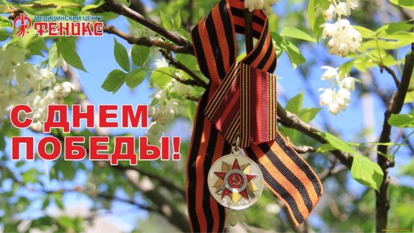 С майским праздником Победы цветы