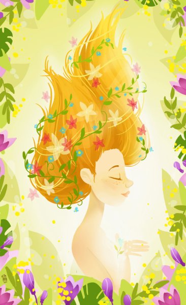 Весна иллюстрация