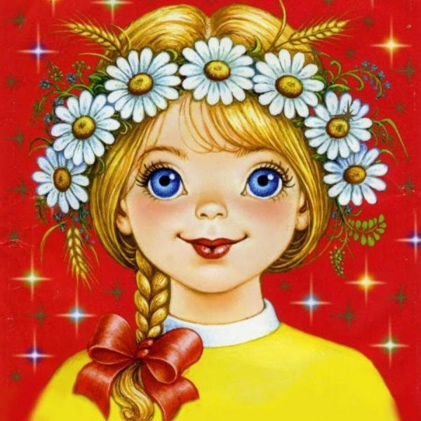 Голова девочки