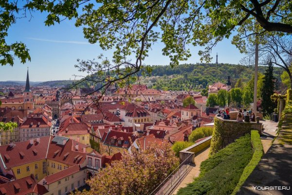 Прага Чехия весной