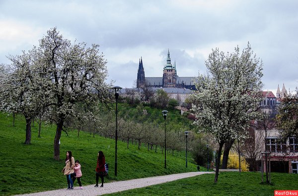 Прага ранней весной Чехия