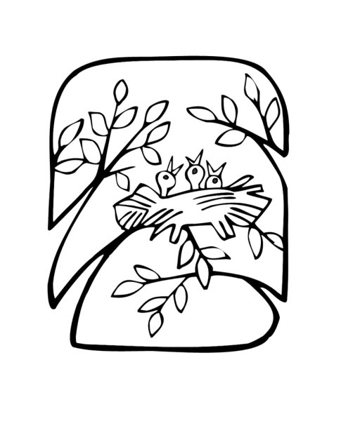 Рисунок на тему Весна карандашом