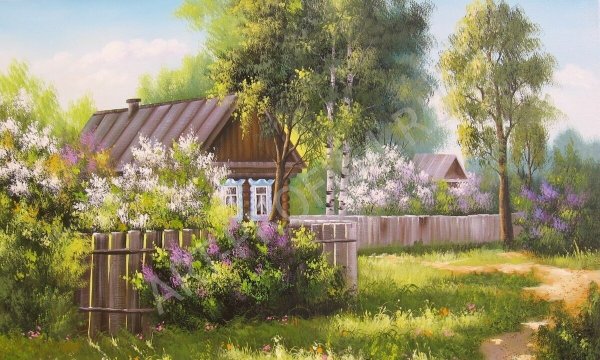 Лето в деревне