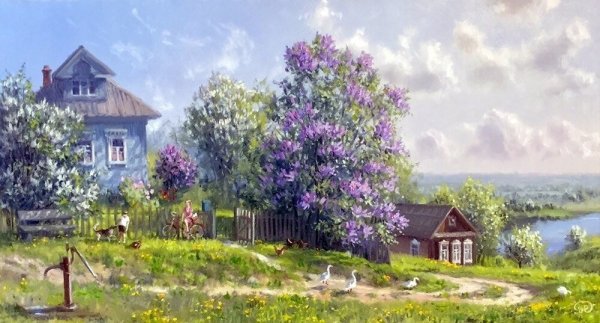Художник Виктор Тормосов