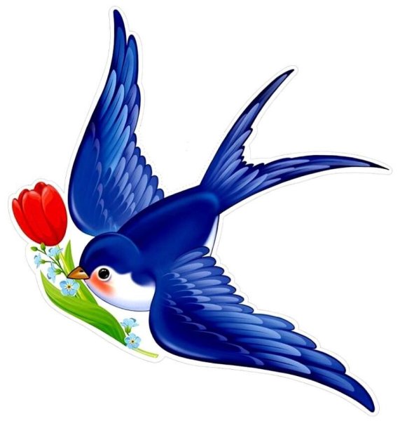 Птички для пейзажа для детей