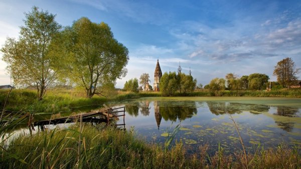 Деревенский пейзаж