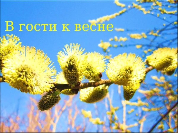 Весной 2 класс