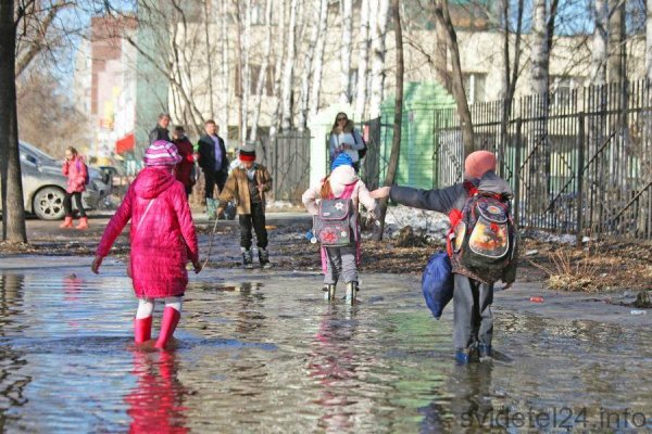 Весна грязь лужи