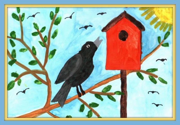 Перелетные птицы для дошкольников