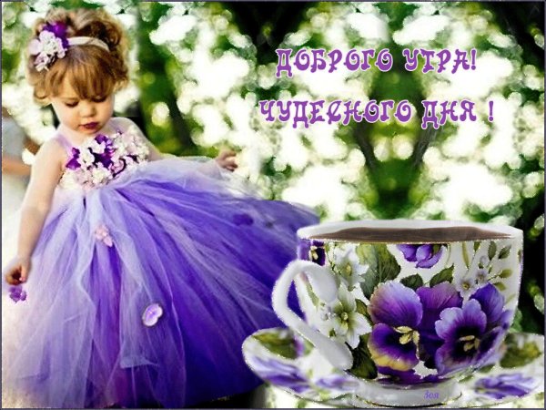 Открытки с добрым утром весенние