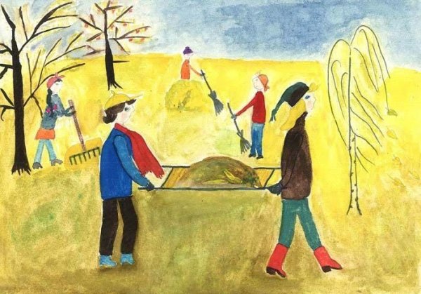 Субботник фон