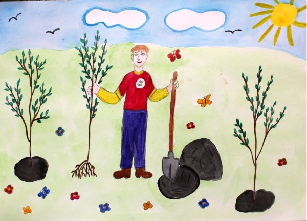 Детский субботник