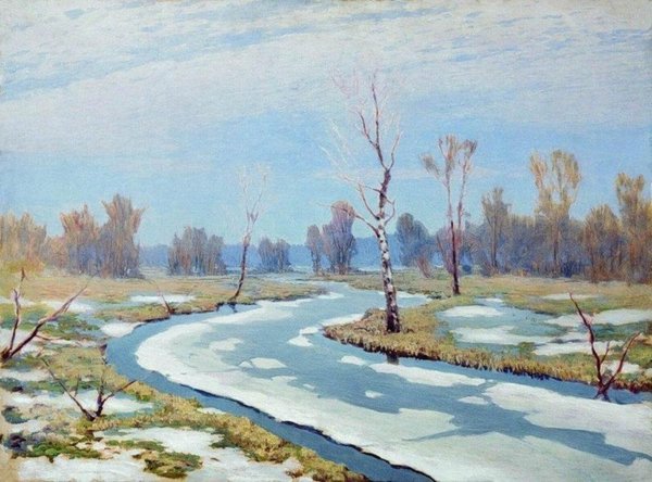 Приход весны детям