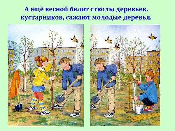 Рисование Весна