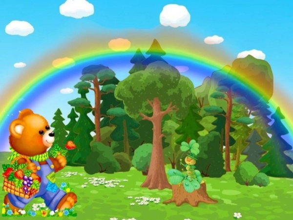 Сказочная Полянка в лесу