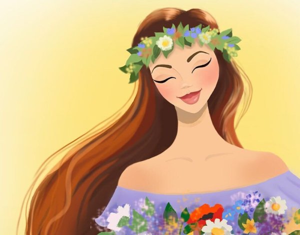 Образ весны в детском саду