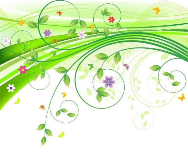 Весенний орнамент