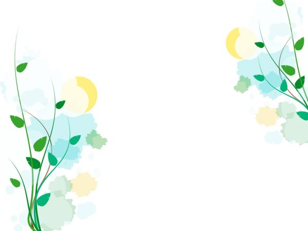 Весенний слайд для презентации