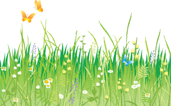 Трава мультяшная