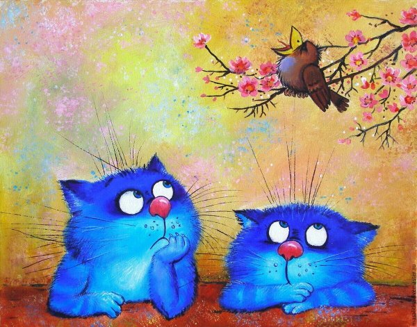 Коты Минской художницы Ирины Зенюк