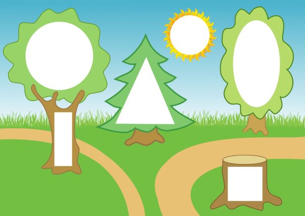 Дидактическая игра с какого дерева листочек