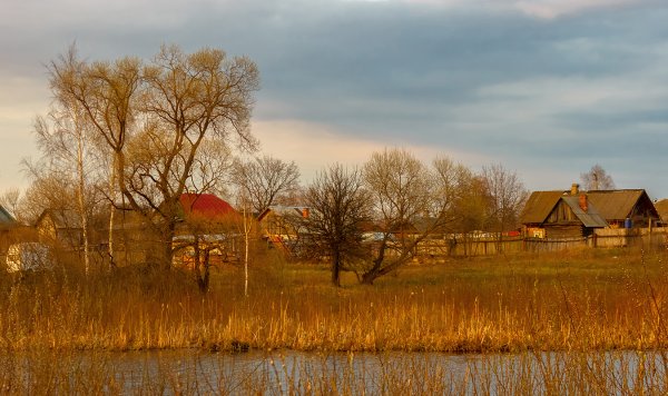 Весна природа деревня