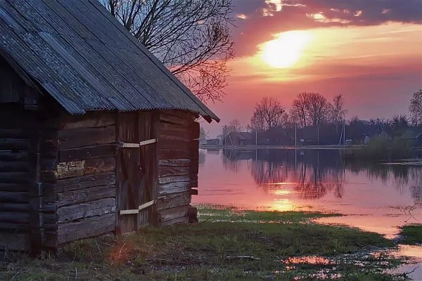 Весенняя деревенька John Sloane.