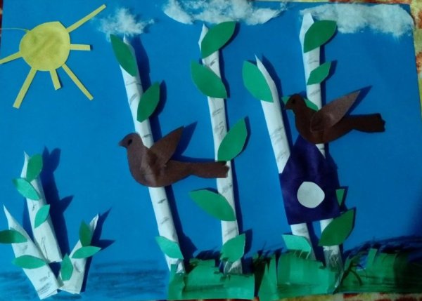 Пластилинография Верба