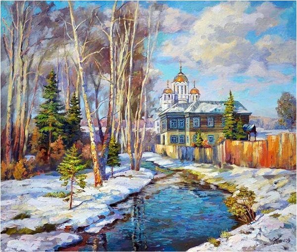 Художник Панов Эдуард Порфирьевич храмы