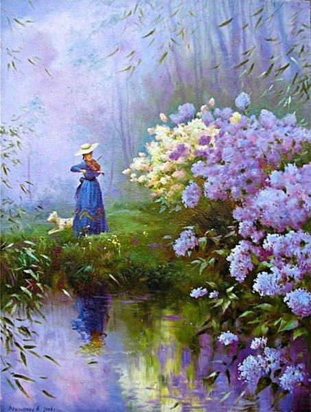 Художник Валентин сирень