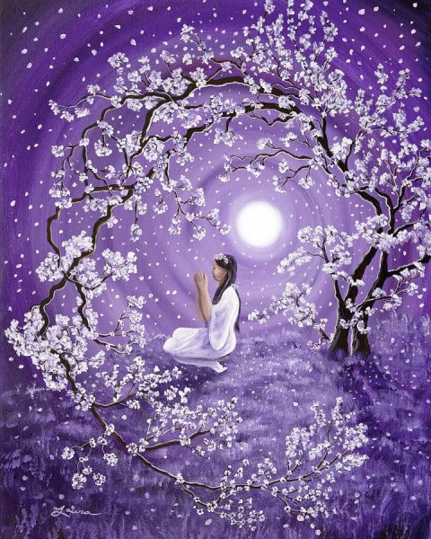 Лунная Весенняя ночь