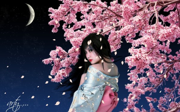 Лунная Весенняя ночь