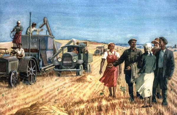 Раскраска уборка урожая