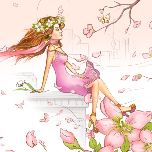 Портрет весны