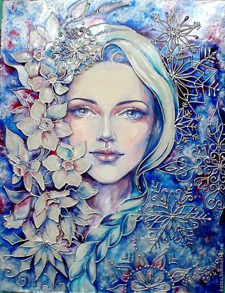 Портрет девушки весны